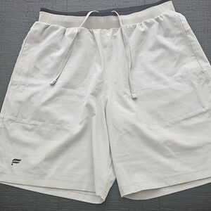 Fabletics White Athletic Shorts for Men